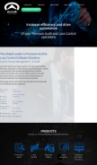 How ausum.net looks like on a mobile device such as an iPhone.