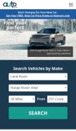 How auto.com looks like on a mobile device such as an iPhone.