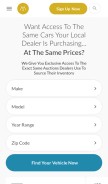 How autoauctionmall.com looks like on a mobile device such as an iPhone.