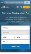 How autobidmaster.com looks like on a mobile device such as an iPhone.