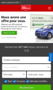 How autohebdo.net looks like on a mobile device such as an iPhone.