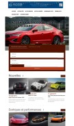 How autokmh.com looks like on a mobile device such as an iPhone.