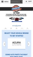 How autopartscheaper.com looks like on a mobile device such as an iPhone.