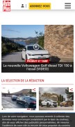 How autoplus.fr looks like on a mobile device such as an iPhone.