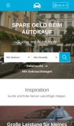 How autouncle.at looks like on a mobile device such as an iPhone.