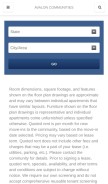 How avaloncommunities.com looks like on a mobile device such as an iPhone.