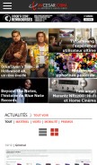 How avcesar.com looks like on a mobile device such as an iPhone.