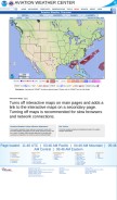 How aviationweather.gov looks like on a mobile device such as an iPhone.
