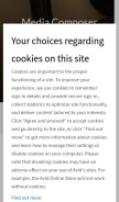 How avidblogs.com looks like on a mobile device such as an iPhone.