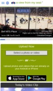 How aviewfrommyseat.com looks like on a mobile device such as an iPhone.