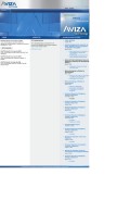 How aviza.com looks like on a mobile device such as an iPhone.