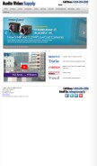 How avsupply.com looks like on a mobile device such as an iPhone.