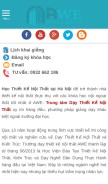 How awe.edu.vn looks like on a mobile device such as an iPhone.