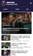 How azdesertswarm.com looks like on a mobile device such as an iPhone.