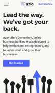 How azlo.com looks like on a mobile device such as an iPhone.