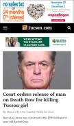 How azstarnet.com looks like on a mobile device such as an iPhone.