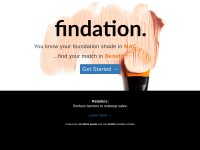 Desktop screenshot for findation.com