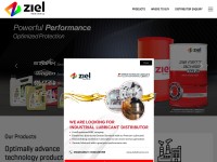 Desktop screenshot for ziellubricants.com