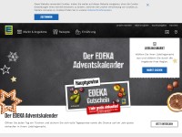 Desktop screenshot for edeka.de