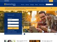Desktop screenshot for southstatebank.com