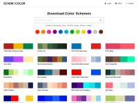 Desktop screenshot for schemecolor.com