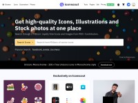Desktop screenshot for iconscout.com
