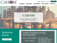Desktop screenshot for cahiim.org