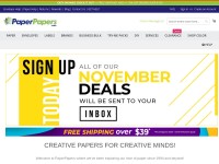 Desktop screenshot for paperpapers.com