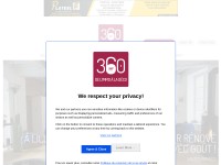 Desktop screenshot for 360m2.fr