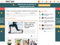 Desktop screenshot for pratique.fr