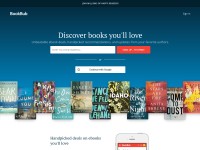 Desktop screenshot for bookbub.com