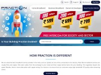 Desktop screenshot for praction.in