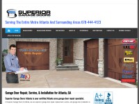 Desktop screenshot for superiorgaragedoorsatlanta.com