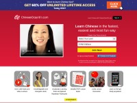 Desktop screenshot for chineseclass101.com
