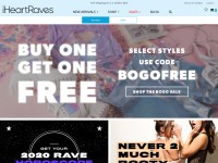 Desktop screenshot for iheartraves.com