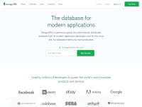 Desktop screenshot for mongodb.com
