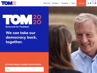 Desktop screenshot for tomsteyer.com