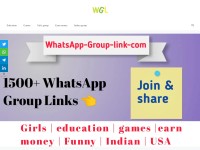 Desktop screenshot for whatsapp-group-link.com