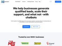 Desktop screenshot for wotnot.io