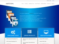 Desktop screenshot for amyuni.com
