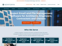 Desktop screenshot for newforma.com