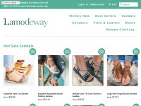 Desktop screenshot for lamodeway.com