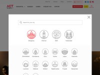Desktop screenshot for actcorp.in