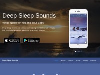 Desktop screenshot for deepsleepsounds.com