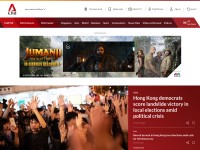 Desktop screenshot for channelnewsasia.com