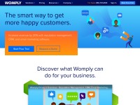 Desktop screenshot for womply.com