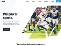 Desktop screenshot for hudl.com
