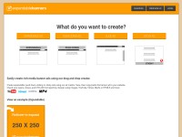 Desktop screenshot for expandablebanners.com