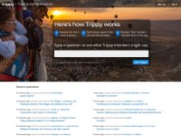 Desktop screenshot for trippy.com