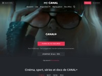 Desktop screenshot for mycanal.fr